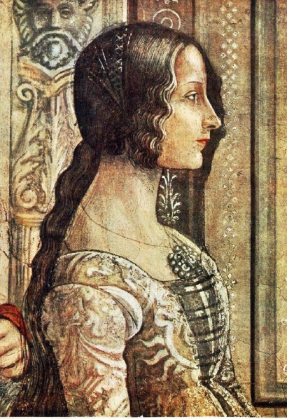 Ludovica Tornabuoni, by Domenico Ghirlandaio