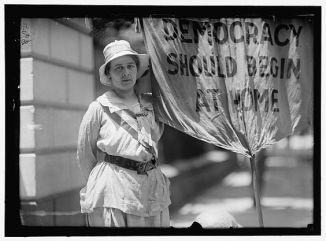 1916 casual dress suffragette
